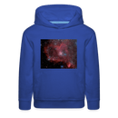 Kids Heart Nebula Hoodie - royal blue