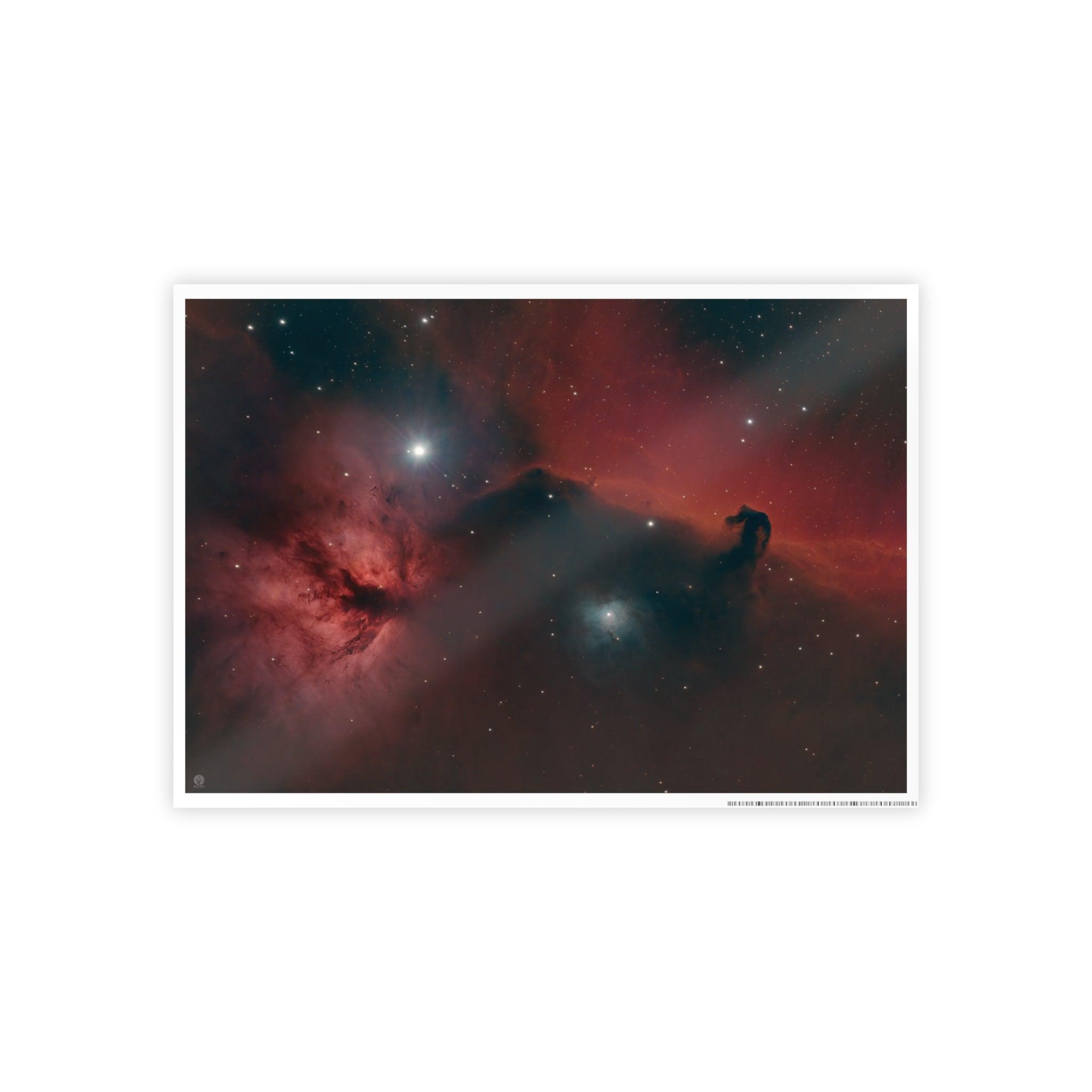 Poster of the Horsehead and Flame Nebulae
