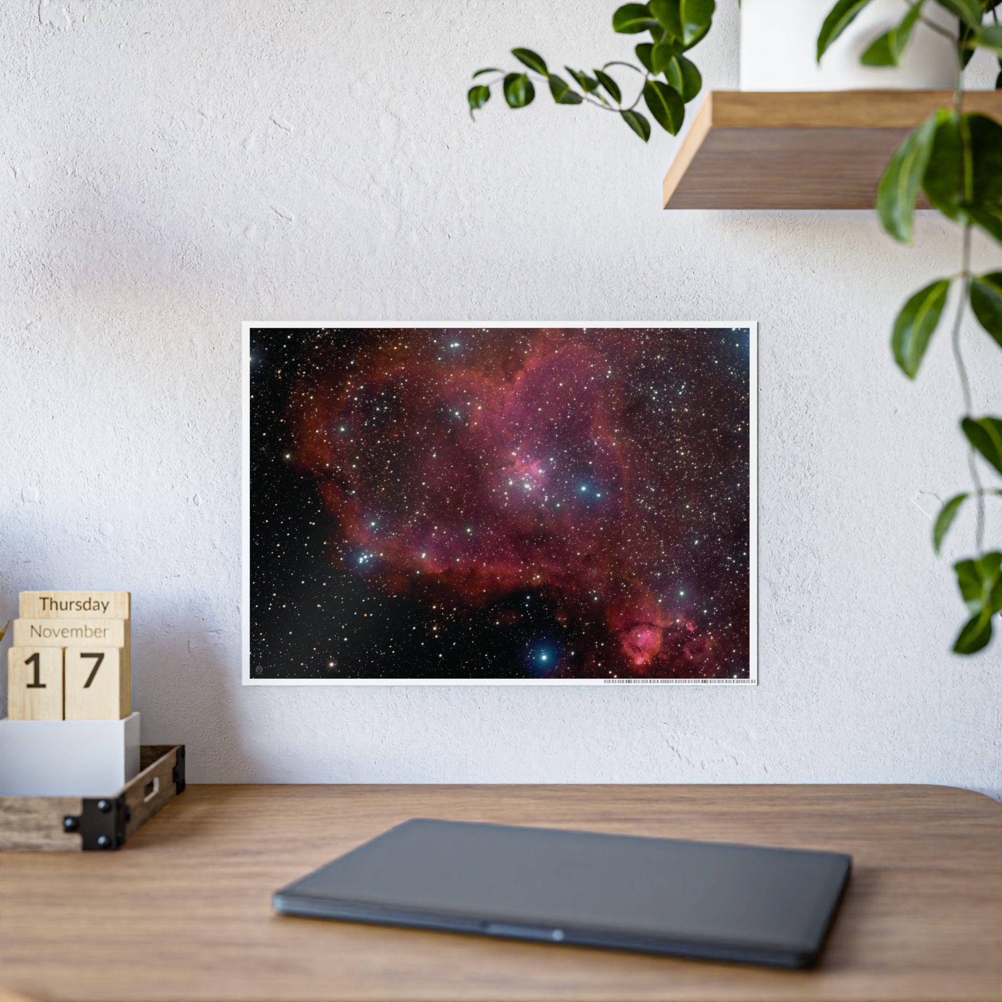 Poster of the Heart Nebula - Miscellaneous Nerdery