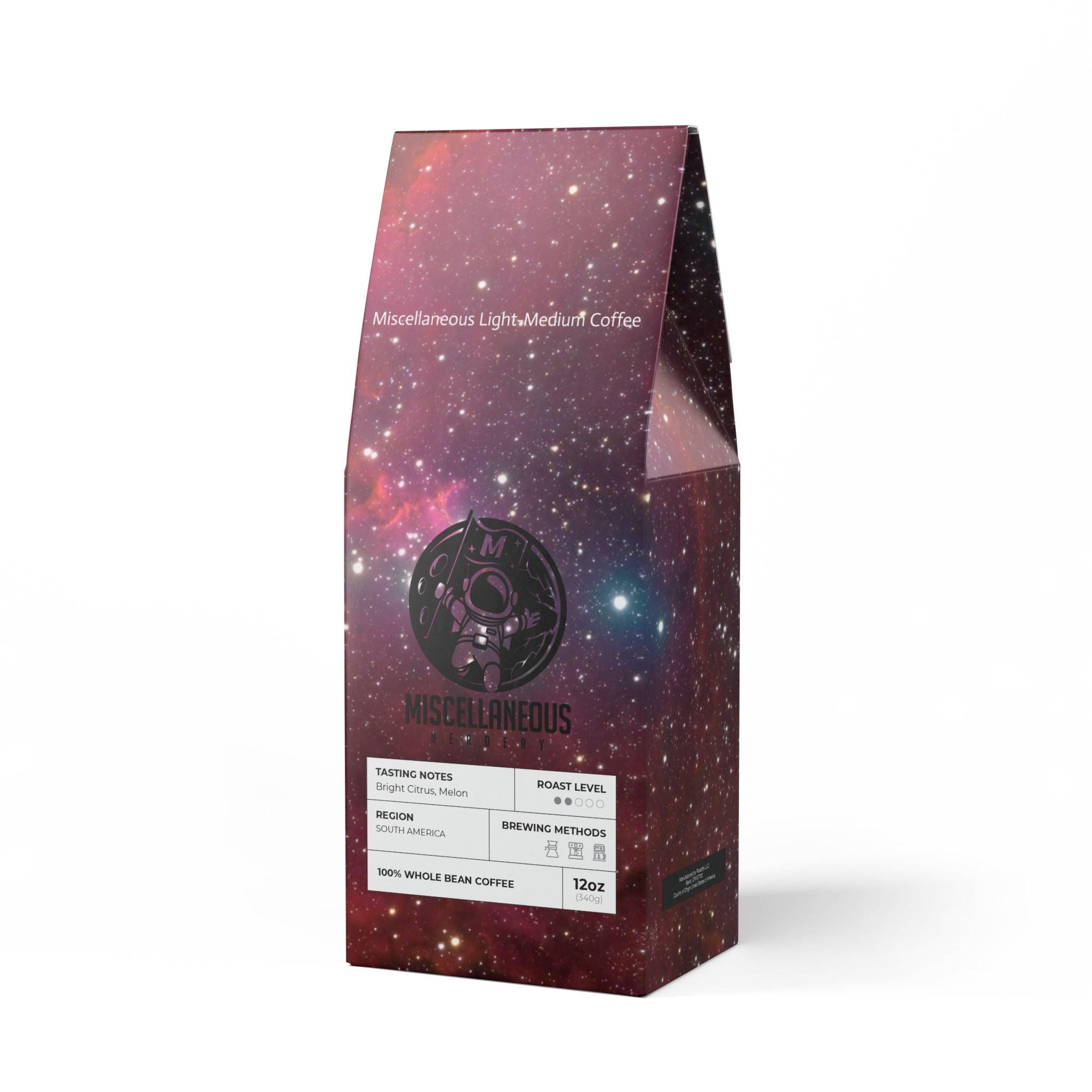 Miscellaneous Light-Medium Coffee (Single Origin, Light-Medium Roast)