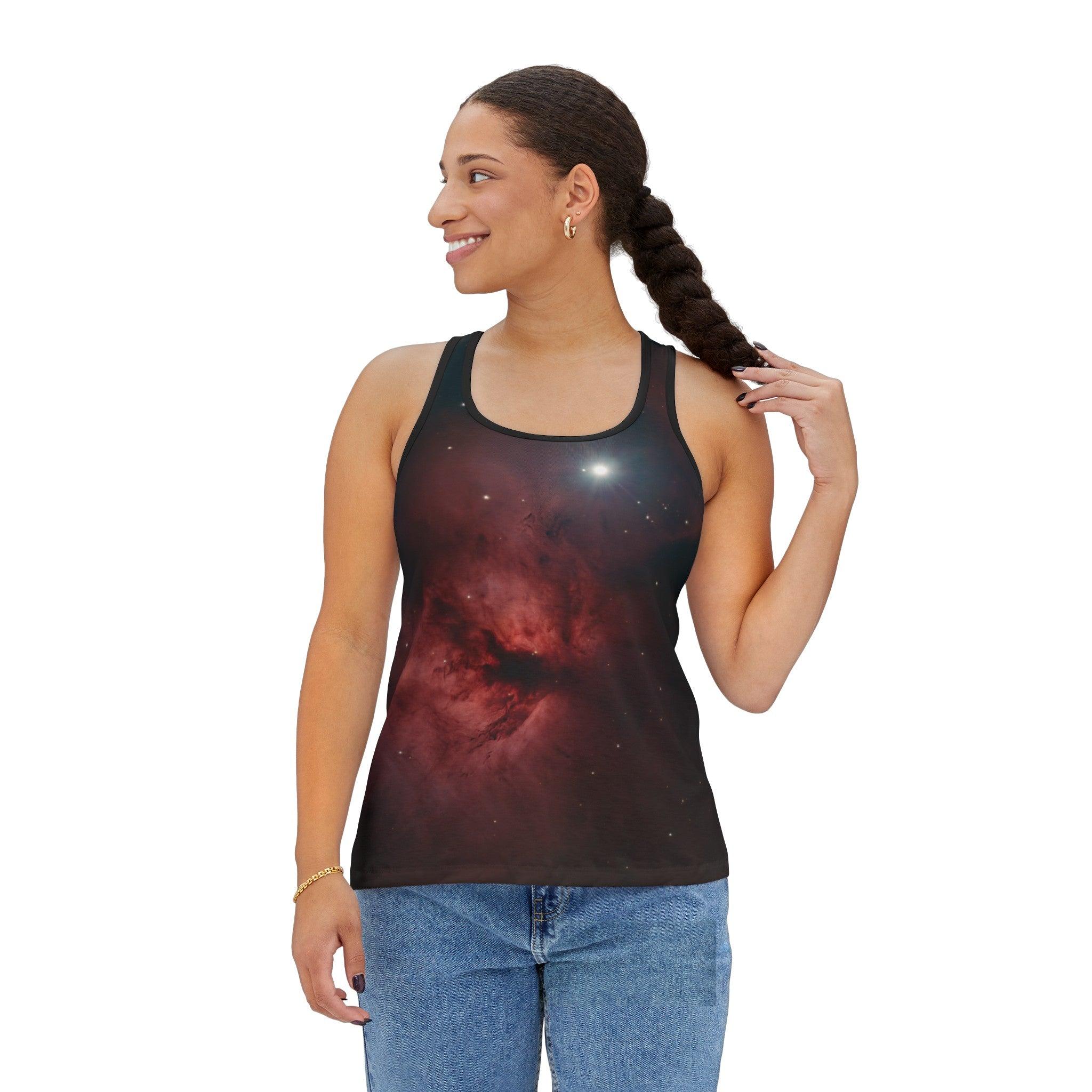 Flaming Star and Horsehead Nebulae Women's Tank Top - Miscellaneous Nerdery