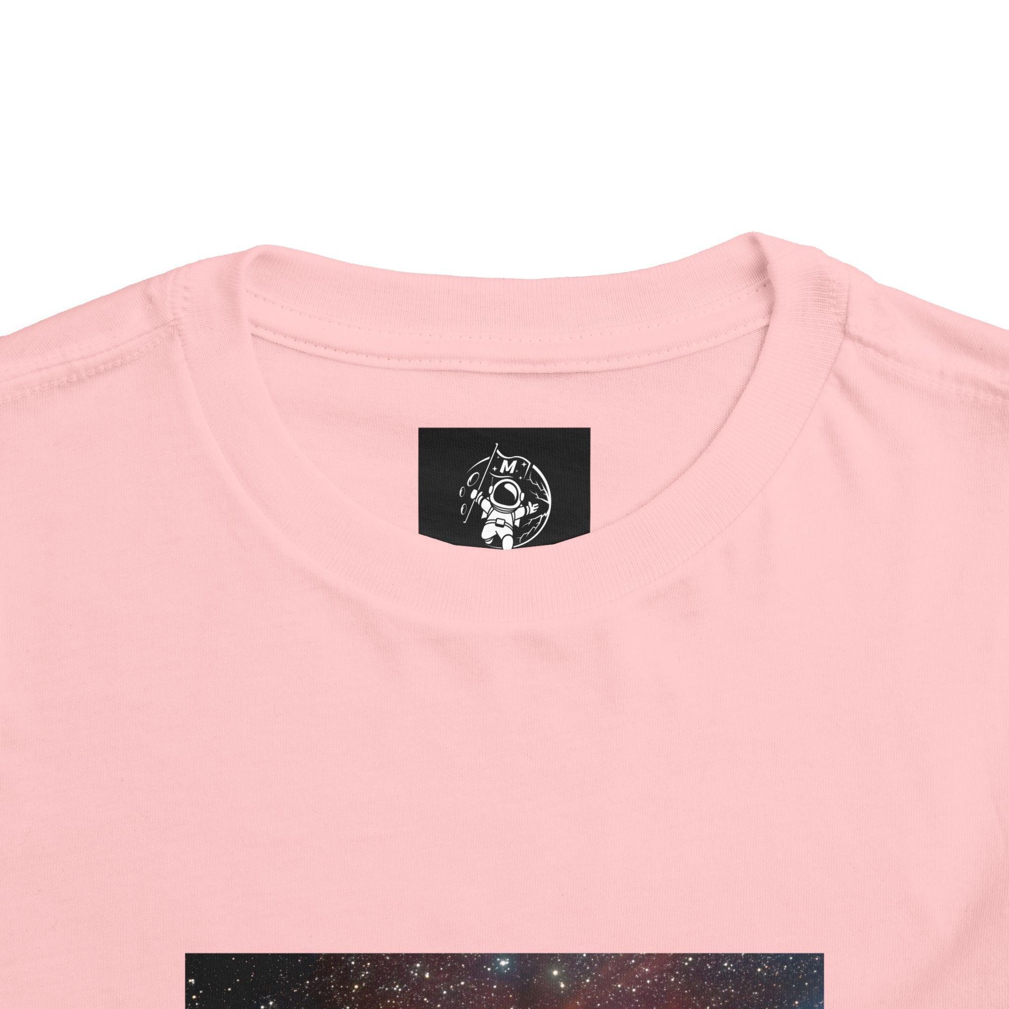 Toddler Heart Nebula Short Sleeve Tee