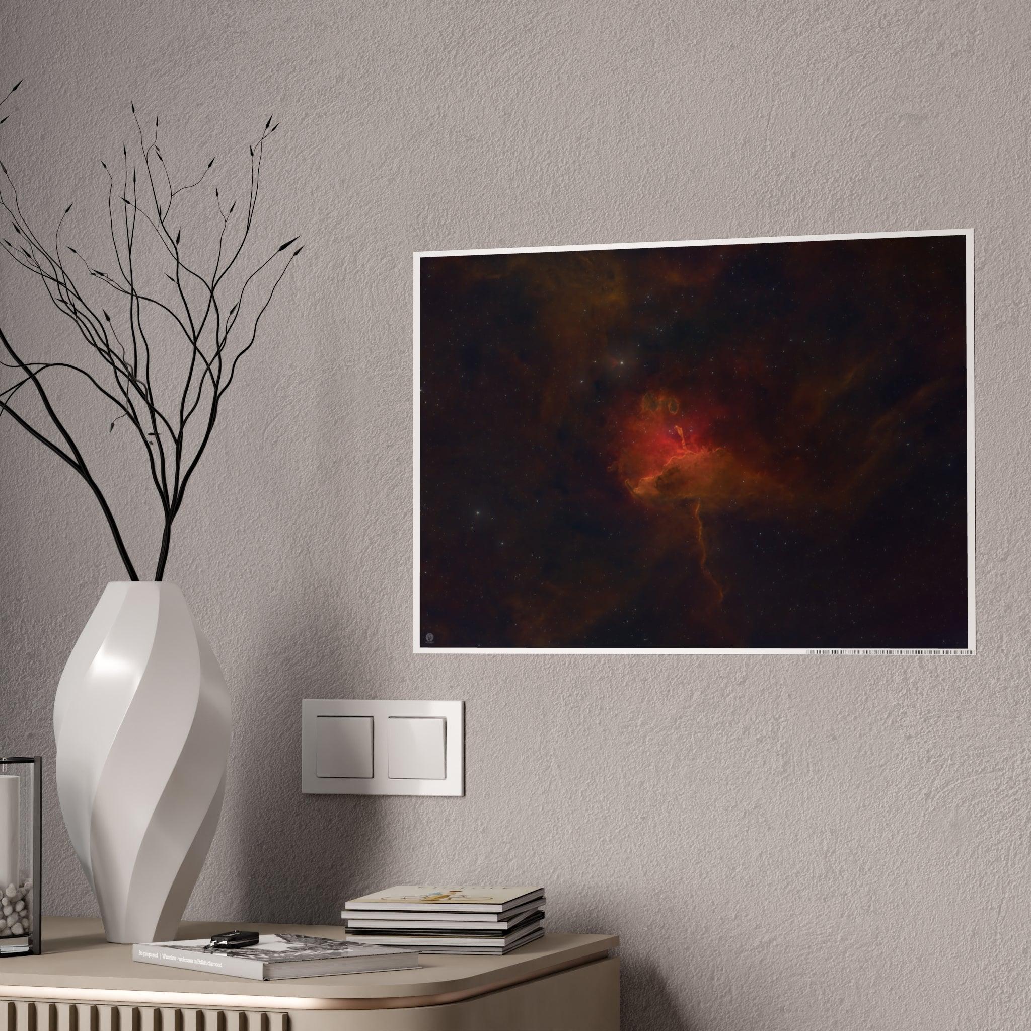 Poster of the Spider Nebula (SH2-234) - Miscellaneous Nerdery