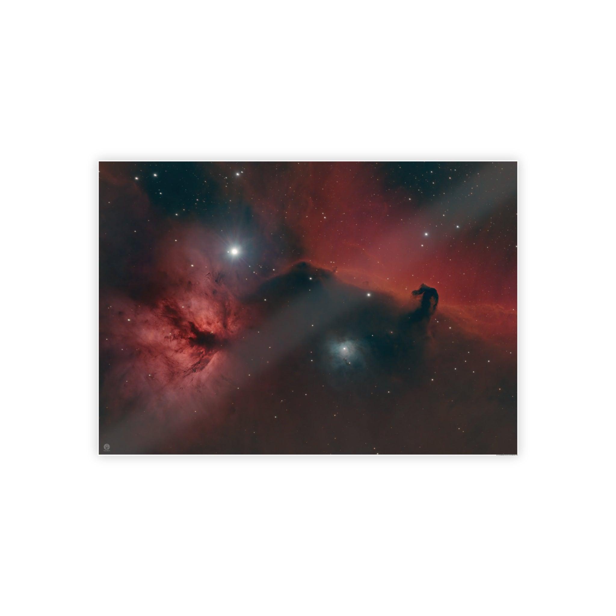 Poster of the Horsehead and Flame Nebulae