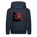 Kids Heart Nebula Hoodie - navy