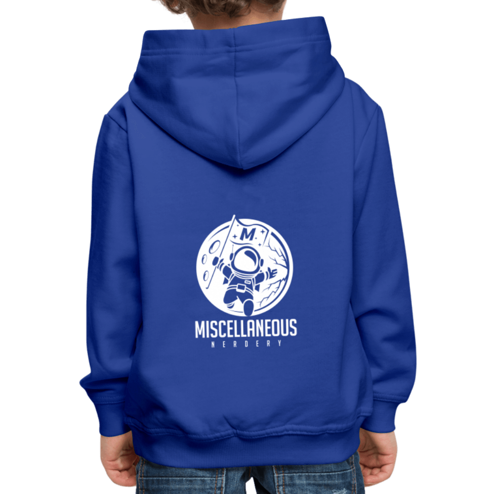 Kids Heart Nebula Hoodie - royal blue