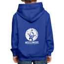 Kids Heart Nebula Hoodie - royal blue