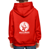 Kids Heart Nebula Hoodie - red