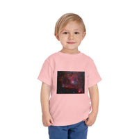 Toddler Heart Nebula Short Sleeve Tee