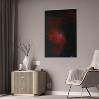 Poster of the Flaming Star Nebula (IC-405) - Miscellaneous Nerdery