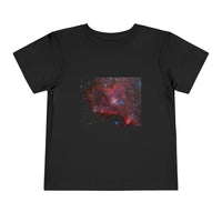 Toddler Heart Nebula Short Sleeve Tee