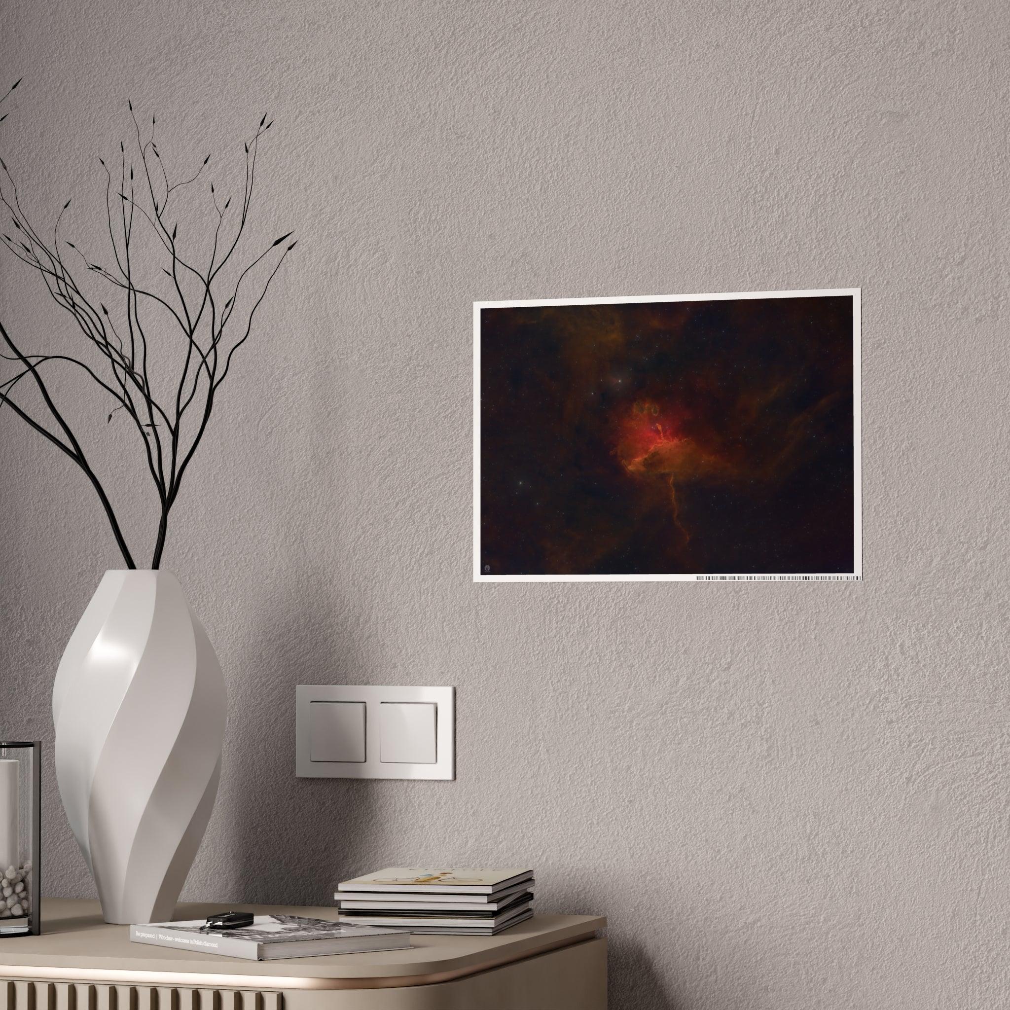 Poster of the Spider Nebula (SH2-234) - Miscellaneous Nerdery