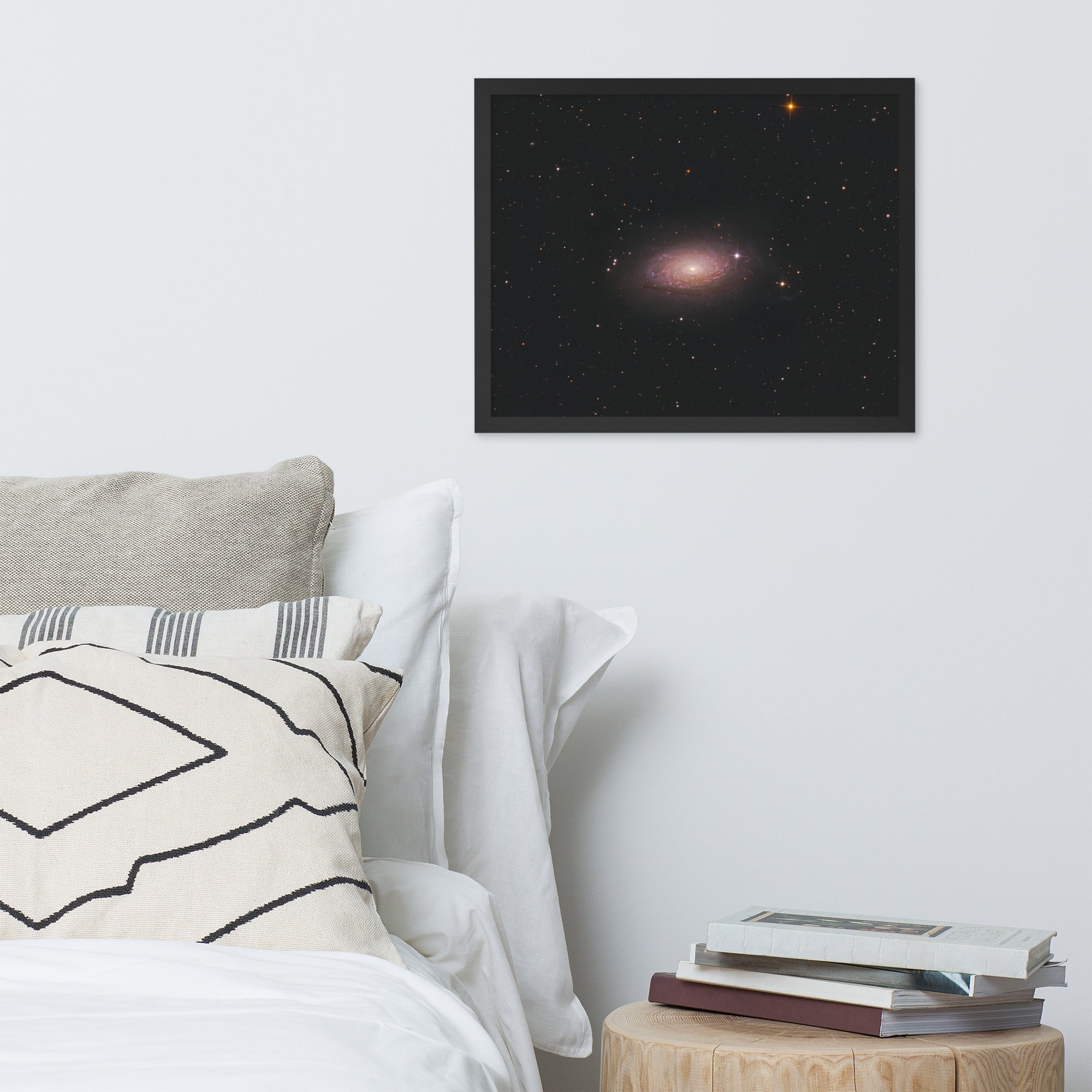 Sunflow Galaxy (M63) - Framed poster